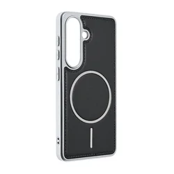 Maska za Samsung Galaxy S26 crna Magsafe Urban Leather