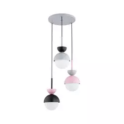Luster na sajli IRSA 3xE27/15W/230V višebojan