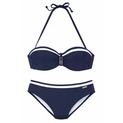 LASCANA Bikini Wire-Band-Bik LC Yacht, modra