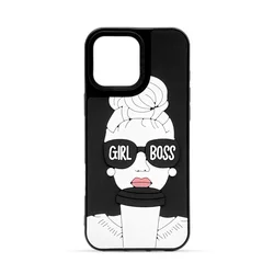 Futrola 3D Protect za Iphone 16 Pro Max DZ2/4, Crno-bela
