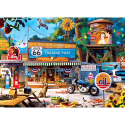 Masterpieces - Puzzle Trading Post on Route 66 - 1 000 kosov