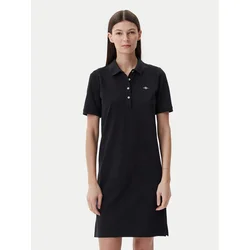 Gant Vsakodnevna obleka Shield 4201529 Črna Regular Fit