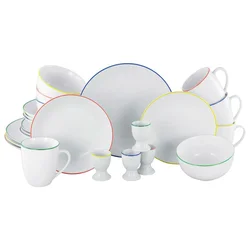 Creatable Kombinirani Servis Luna Color Line, 24-Delni