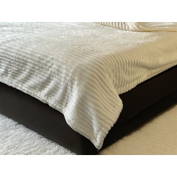 Ćebe 150x200cm Dva lica A16 Prljavo bela boja ( VLK000387-a16prljavobela )