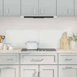 Kuhinjske zaštite od prskanja 2 kom prozirne 70x50 cm staklene