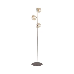 Podna lampa LAVA 3xG9/8W/230V bronzana/zadimljeno bež