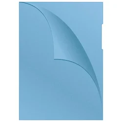FASCIKL L 120MY PP A4 MAT PK100 Q-CONNECT KF00307 PLAVI