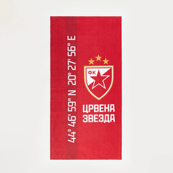 Stefan peškir za plažu 70x140cm, Crvena Zvezda