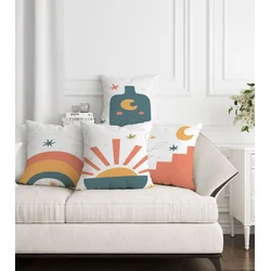Aberto Design Set dekorativnih jastučnica ASR-plw4-7, 43 x 43 cm, 4 komada, Višebojne