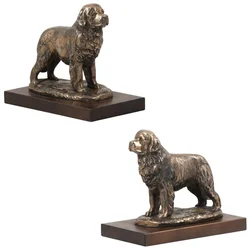 shumee Nova Fundlandija, Nova Fundlandija, Waterloo - kipec psa, pisarniška figurica, pokal za pasjo razstavo Art-Dog