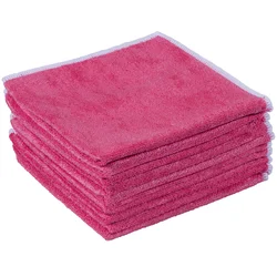 Set višenam. mikrofiber krpa za čišćenje 32x31cm 10/1 roze Smart