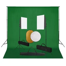 Fotografska oprema sa softboxovima, pozadinom i reflektorom