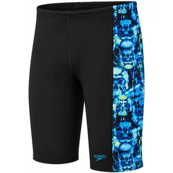 Speedo print panel jammer junior anthracite/hyper teal 152cm