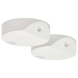 GÖMPYSSLING LED rasveta sa senzorom, bela/na baterije, 7 cm