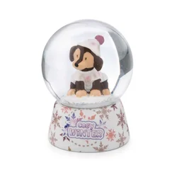 Novogodišnja glitter kugla kuče - 6.5cm nici 49353 ( 72027 )
