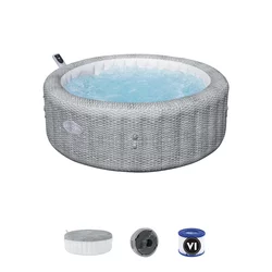 Bestway Đakuzi Bali, 1.96m x 71cm, 980l, Sivi