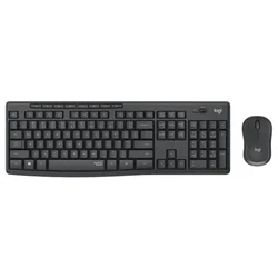 LOGITECH_ MK295 Silent Wireless Combo US tastatura + miš crna