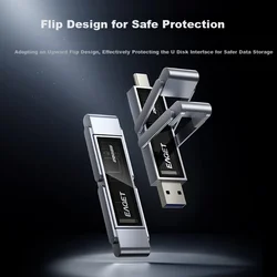 Eaget USB Flash memorija, 512GB, USB 3.2, Type-C, USB 3.0