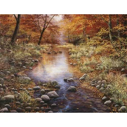 Sunsout - Puzzle Zlati gozd XXL - 1 000 kosov