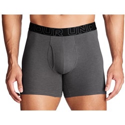 Bokserji Under Armour M Perf Cotton 6in 3-Pack Grey XS