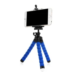 Stativ Tripod za mobilni telefon Mini Soft plavi