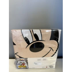 Tac Set posteljine sa prekrivačem Mickey Call Me, 100x200cm, Beli