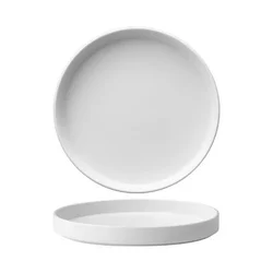 Saturnia Oslo plitki krožnik/28cm/belo matiran/6kos