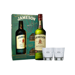 JAMESON Viski + 2 čaše, 0.7L