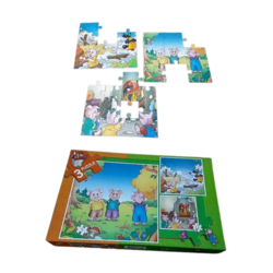 PUZZLE Tri praseta, 9, 12, 16 delova