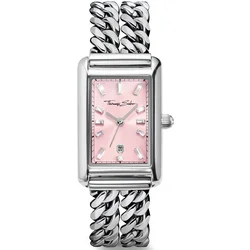 Thomas Sabo WA0454-201-204 Ladies Watch Elegance Pink 22mm 3ATM