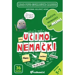 Mirjana Milenić Zrnce kartice – Učimo nemački 5–7 ( 33286 )
