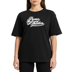 Puma majica Puma Graphics Relaxed Varsity Tee za žene