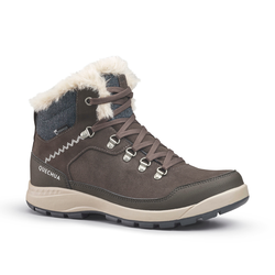 Cipele za planinarenje po snijegu SH 500 X-Warm tople srednje visoke ženske