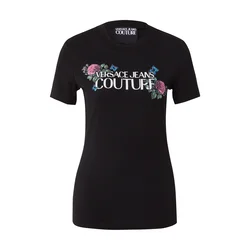 Versace Jeans Couture Majica zelena/roza/črna/bela