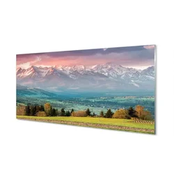 tulup.si Steklena slika Top box 100x50 cm 4 obešalnika