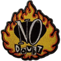 No Doubt Flame Našitek za šivanje