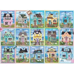 Cobble Hill - Puzzle Hiške ob morju - 1 000 kosov