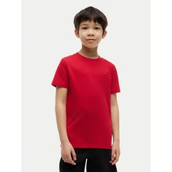Tommy Hilfiger Majica Team Tommy Graphic KB0KB10591 Rdeča Regular Fit