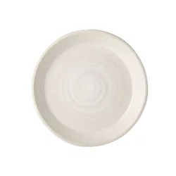 MIJ Plošča z visok rob Reciklirano Bela Pesek 27,5 cm