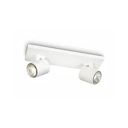 Philips - LED RGBW prigušiva spot svetiljka RUNNER 2xGU10/6,5W/230V bela