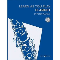 WASTALL:LEARN AS YOU PLAY CLARINET +CD