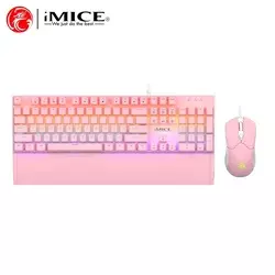 MEHANICKA TASTATURA I MIS KOMBO MK-X10 PINK IMICE