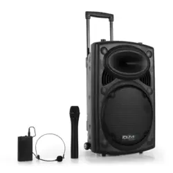 Ibiza Sound PORT12UHF-BT White mobilna aktivna zvučna kutija (Komad)