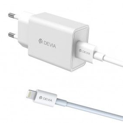 DEVIA Kućni punjač Smart Series 2A Suit sa Lightning kablom V3