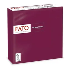 Fato Set salveta, 50 komada, 33x33 cm, Dvoslojni, Bordo