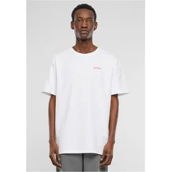 Mens T-shirt Ball Hard Heavy Oversize white