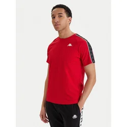Kappa Majica Banda Coen 303UV10 Rdeča Slim Fit