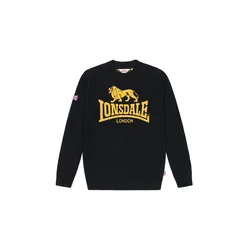 Lonsdale London Pulover Swanscombe rumena/črna