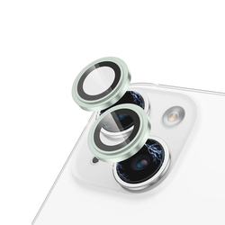 Lito - Zaštitno staklo za kameru S+ - iPhone 15 / 15 Plus - Zelena KP29206
