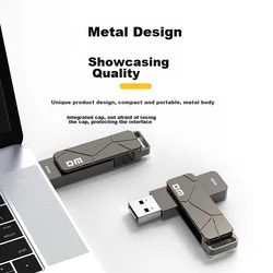 DM Damai USB Flash memorija, 256GB, USB 3.2, Crna